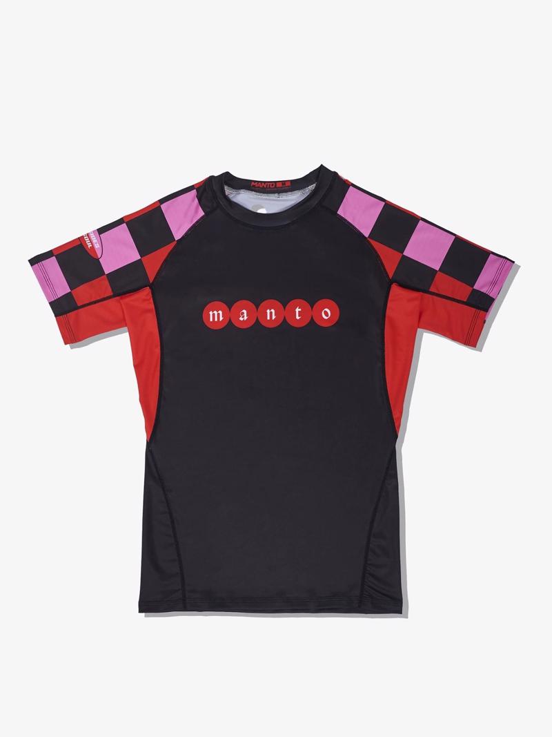 MANTO two sides RASHGUARD -black